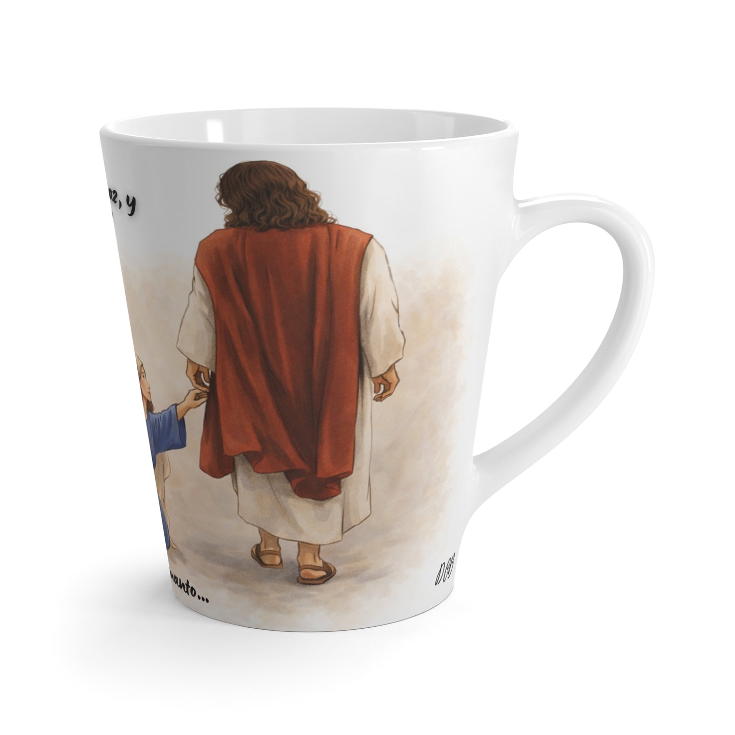 Taza Cristiana “Hija, tu fe te ha sanado” – Marcos 5:34 | 12 oz